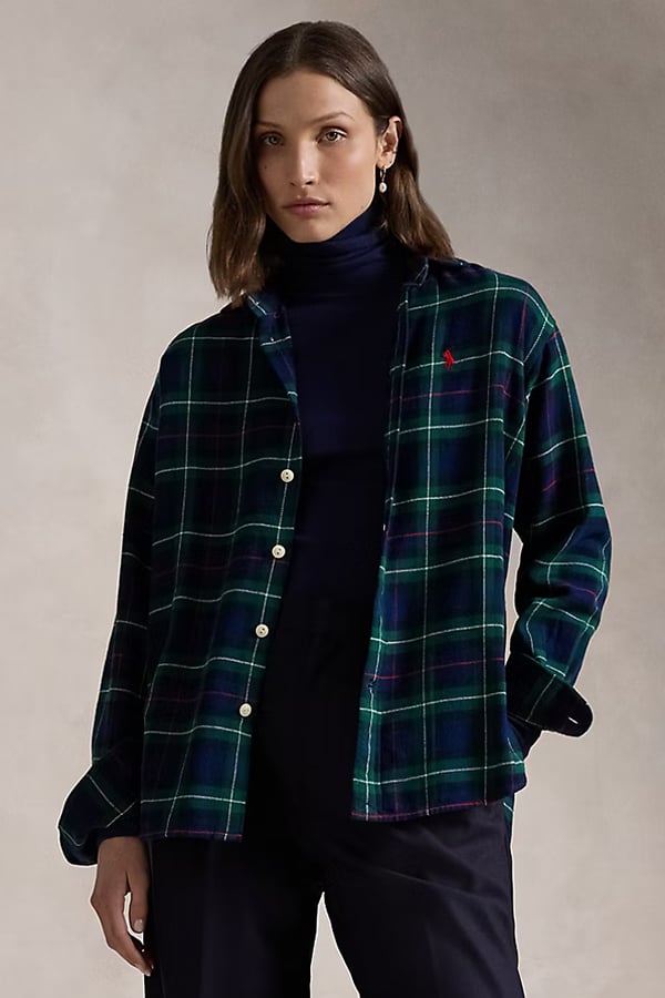 ΠΟΥΚΑΜΙΣΟ POLO RALPH LAUREN - 300 OUTDOORS OLIVE